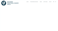 Desktop Screenshot of inishowensinging.ie